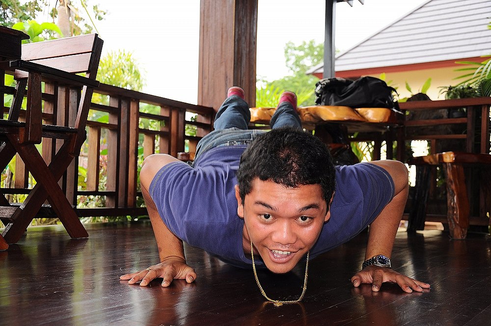 ฟิตก่อนออกรบให้พี่ๆดูสักหน่อย :grin: :grin: :grin: :grin: :grin: