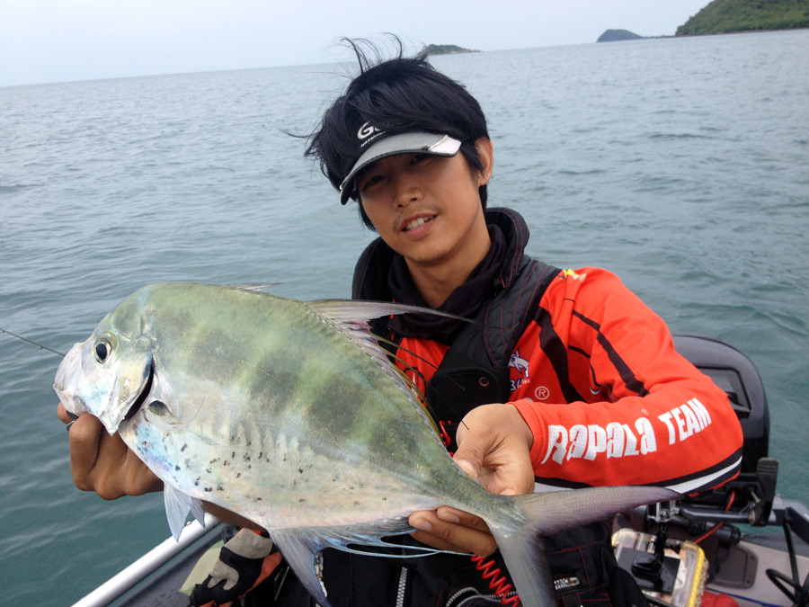  [center][b]เปีย[/b], เปี๊ยะ หรือ [b]กะมงแก้มบาง[/b] ที่เราเรียกกันสั้นๆว่า ไอ้เปีย Longfin Trevally