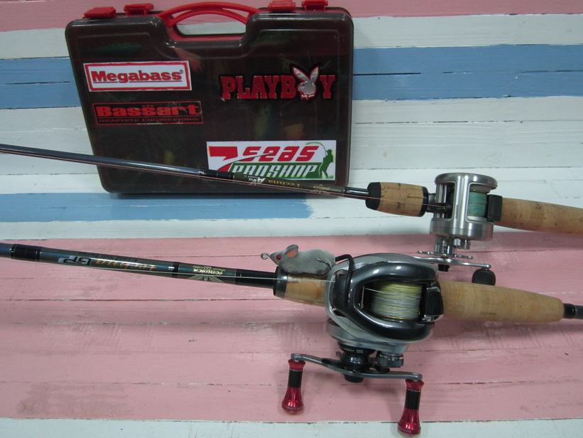 1. คัน fenwick techna GP  
  
    รอก shimano metanium 2013

2. คัน fenwick techna av titanium a