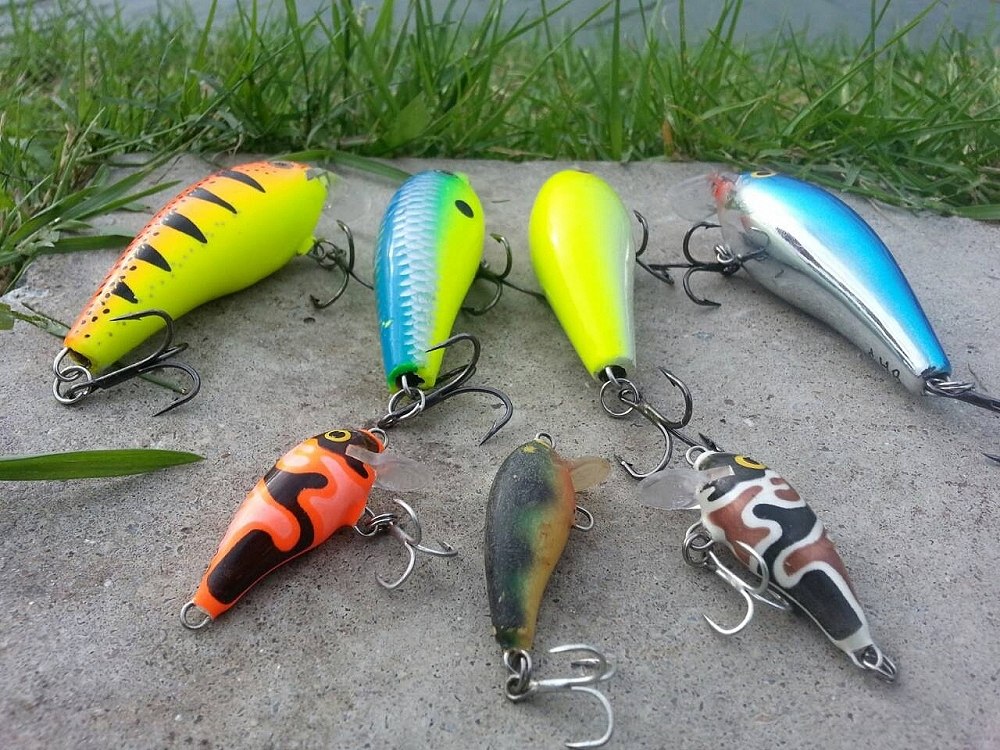 ข้ามไปบ่อกระพงดีกว่า คำท้าทายวันนี้ เหยื่อ Rapala FAT RAP SFR7 & MINI FAT RAP MFR3 camo สีเจ็บๆ