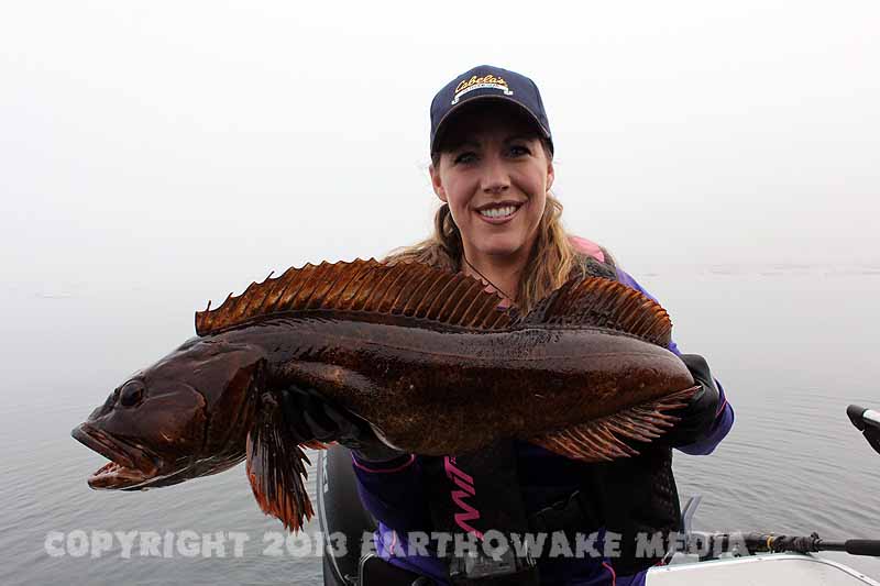 Sea Snakehead are biting really good here in Washington State USA! 