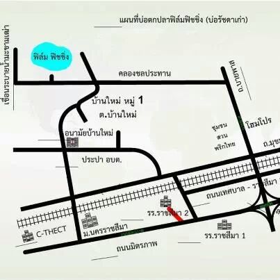 แผนที่บ่อครับ   GPS ......