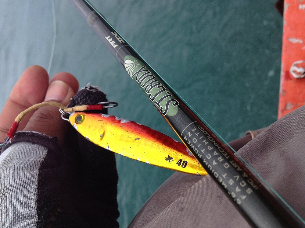 อุปกรณ์และเหยื่อคู่ใจ ทริพนี้ St'croix LEGEND ELITE 10 - 17  กับเหยื่อ jig Xesta Afterburner  40 กร