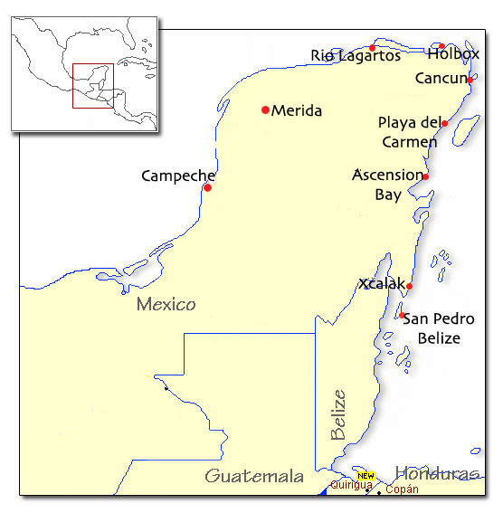  Isla Holbox อ่านว่า อิซลา โอบุช (ออกเสียง เชอะๆ:laughing:) ในภาษาสเปนตัว "H" ไม่มีเสียง และ "X"