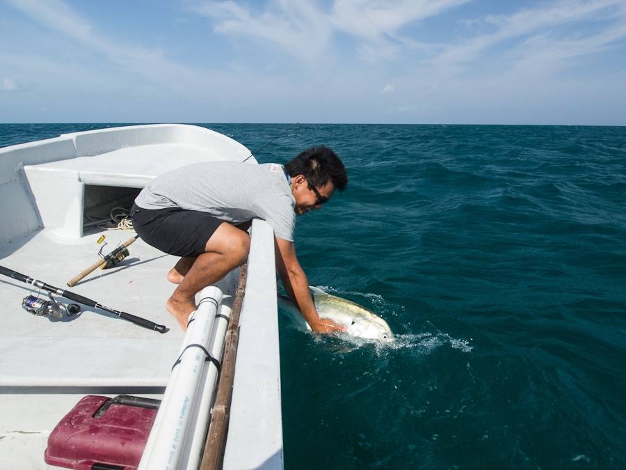  Catch And Release คือเป้าหมายหลักของเราครับ การโปรโมทการท่องเที่ยวที่นี่ก็ใช้หลักเดียวกันครับ
นักต