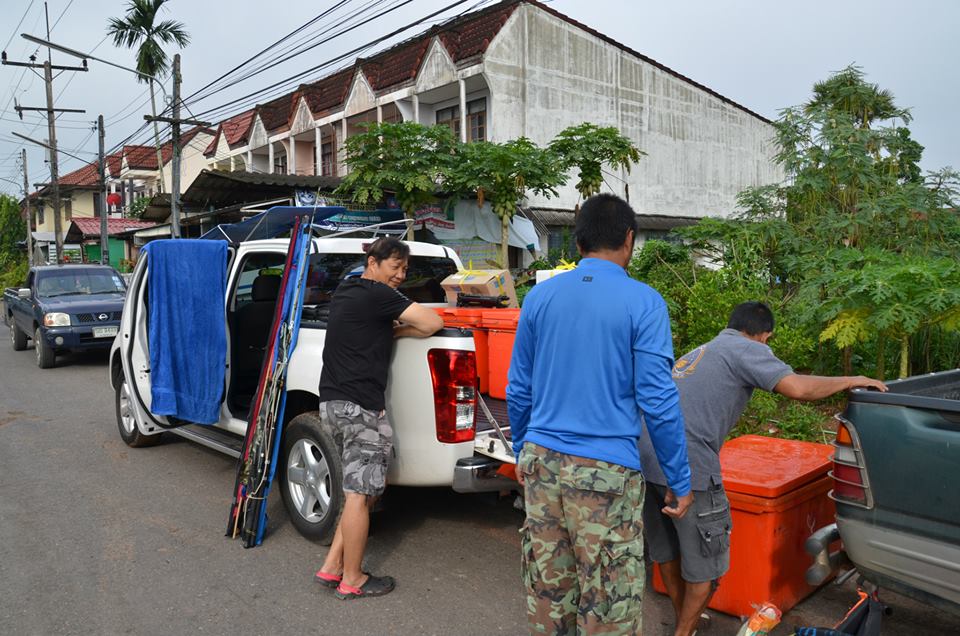 เช้าของวันที่26 ตค เราจัดเตรียมของเพื่อตามหาฝัน ณ ทะเลกระบี่ 