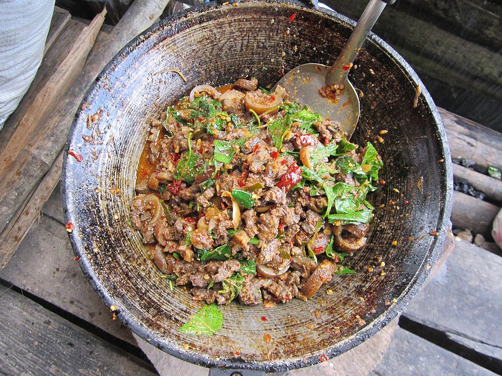  :cheer:++ตอนอยู่บนกะทะใส่ใบยี่หราด้วยแซ่บหลายๆจานนี้++ :cheer: :grin: :grin: