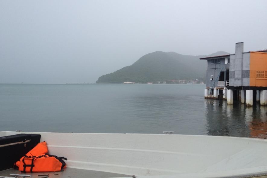 บรรยากาศดีหน่อยหลังฝนตก :laughing:
