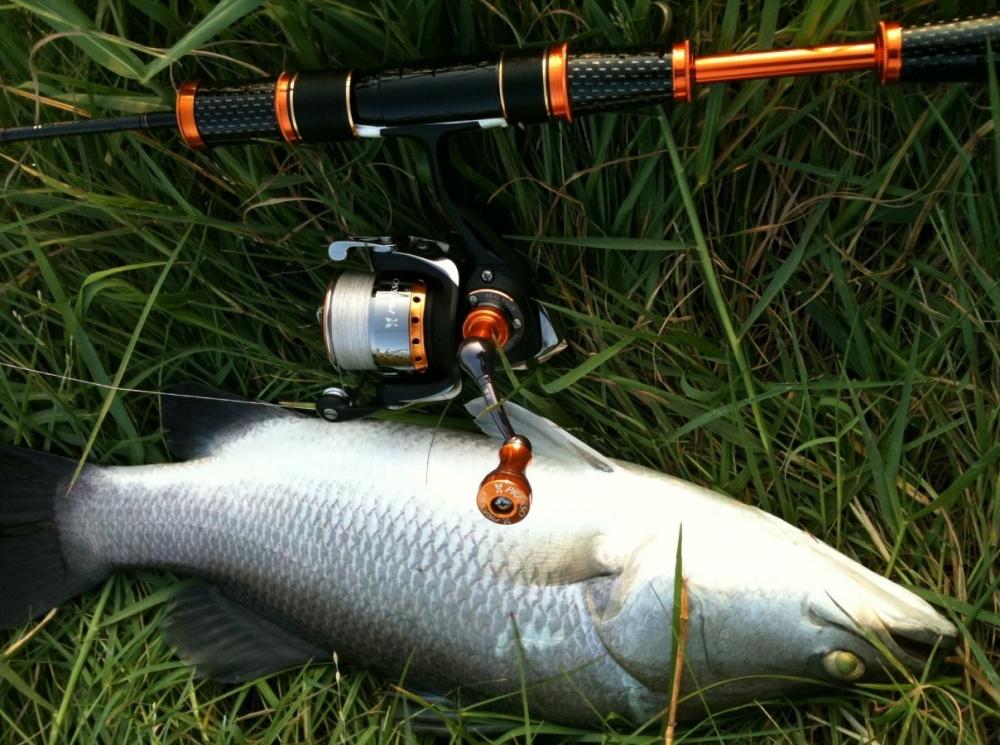 Daiwa Presso AGS Limited + Spin Presso สาย PE 0.4 ครับ
 :grin: