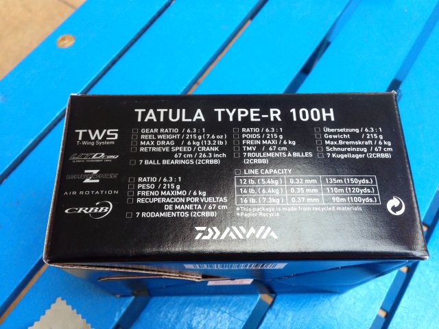  Spec ข้างกล่องครับ ตัวนี้รอบ 6.3:1 ผมเน้นงานชะโดครับ
