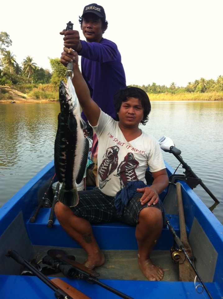 มีบริการเรือตีเหยื่อปลอม