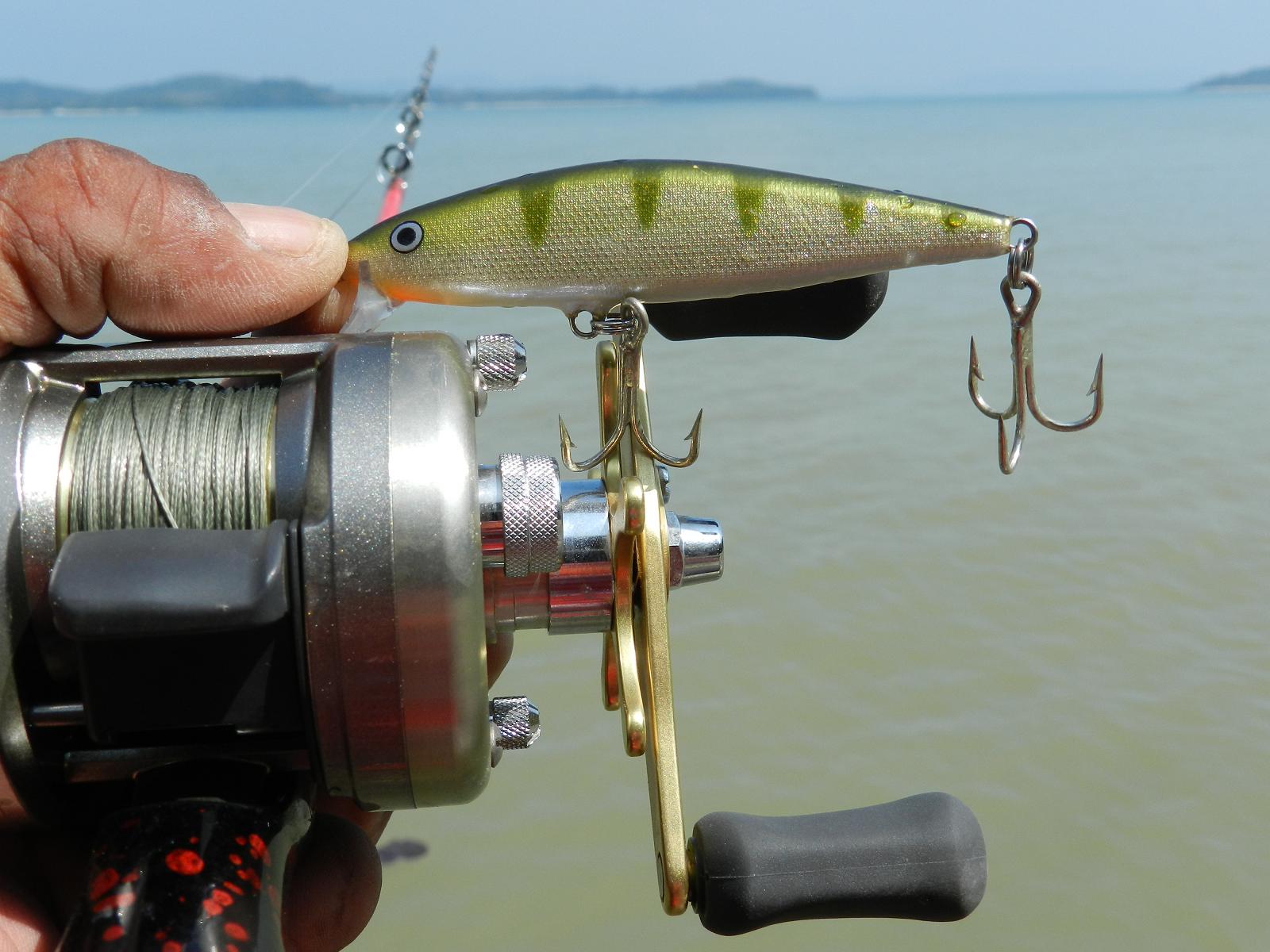 หวดไปหลายไม้เงียบกริปเหมือนเดิมครับ ลองเจ้านี่ดู Rapala Flat Rap 8