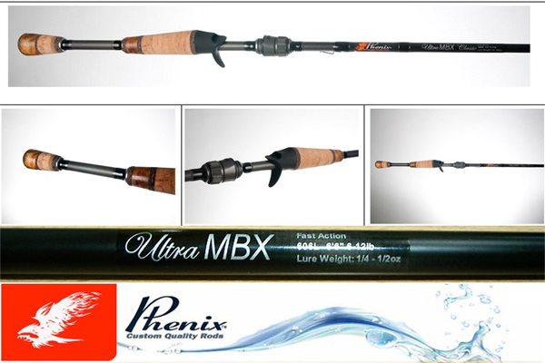 Phenix Ultra MBX Classic Casting UMBX-700H-C  7' 10-20  3/8-1 1/4 oz. 1 Fast Fuji SIC ราคา 7,360 TH