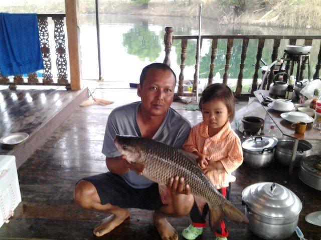 พี่ชายกับลูกสาว ขอยืมมาหล่อบ้าง 