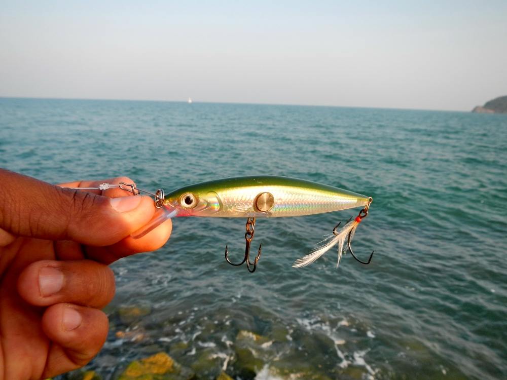               [b].....โดย ใช้   CLACKIN' MINNOW  11  ตามหาของใหญ่..ว่าจะเวียนมา บ้างรึเปล่า[/b]
[q