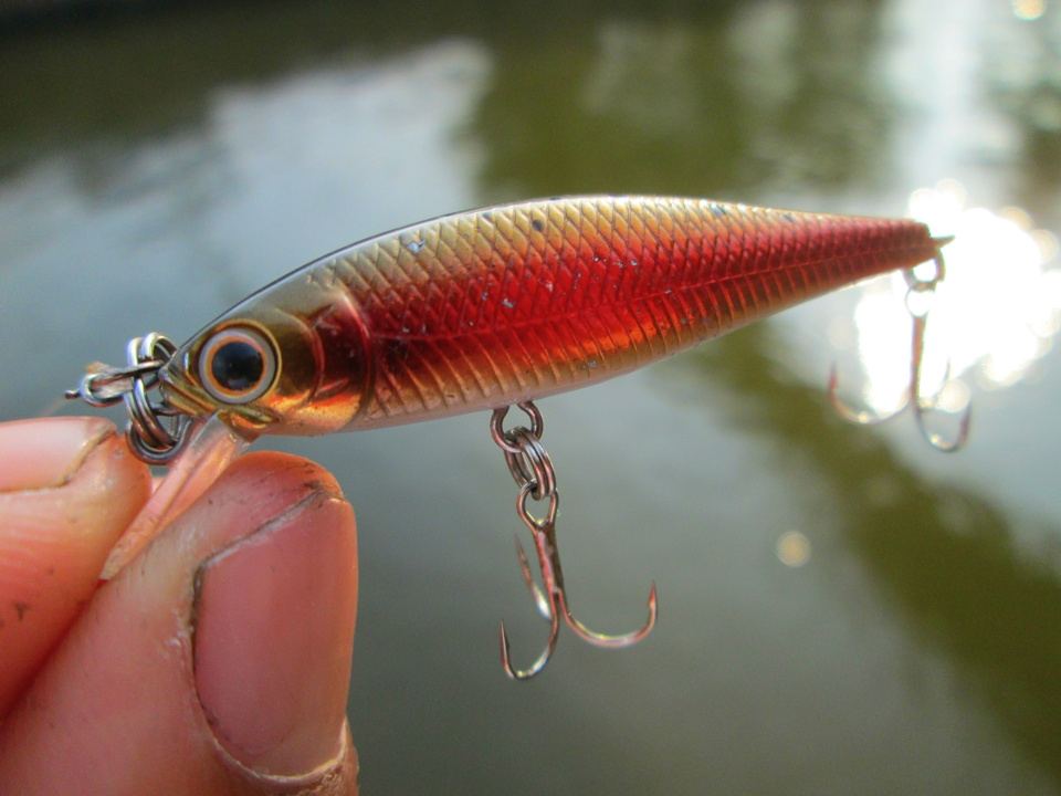 ย้ายกลับมาครองน้ำอ้อมๆๆ น้ำก็เริ่มนิ่งๆๆ
ผมใช้เหยื่อตัวนี้ครับๆๆ มีเวลานิดหน่อยก่อนน้ำจะนิ่งๆๆ