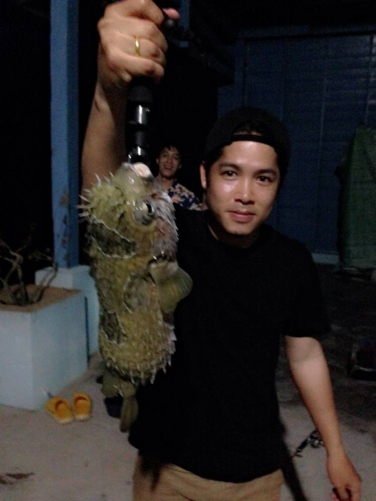 กลางคืนก็มี สายันคนเก่า พี่เป้าคนเดิม เข้ามาแวะเวียน