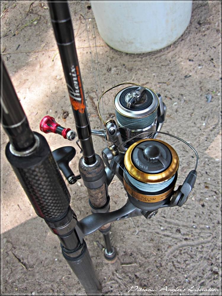 
 [center]อุกรณ์ เอามา 2 ชุดครับ 

ชุดแรก Rod : Phenix Ultra MBX ROD UMBX-S700M (Spinning) 6-12 l