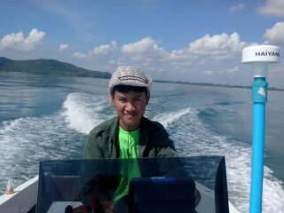 พาลูกชายไปลองเรือใหม่