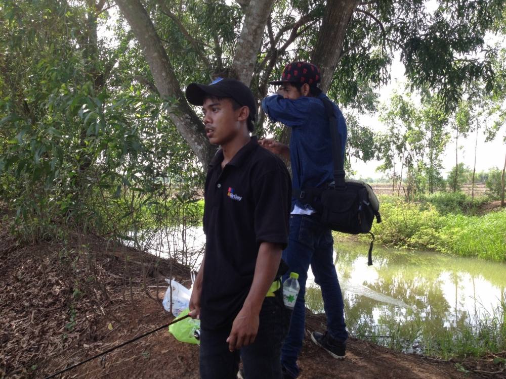  น้องเอ็ม กับ น้องเก่ง ดูท่าทาง น่าจะเริ่มหิวข้าวแล้ว