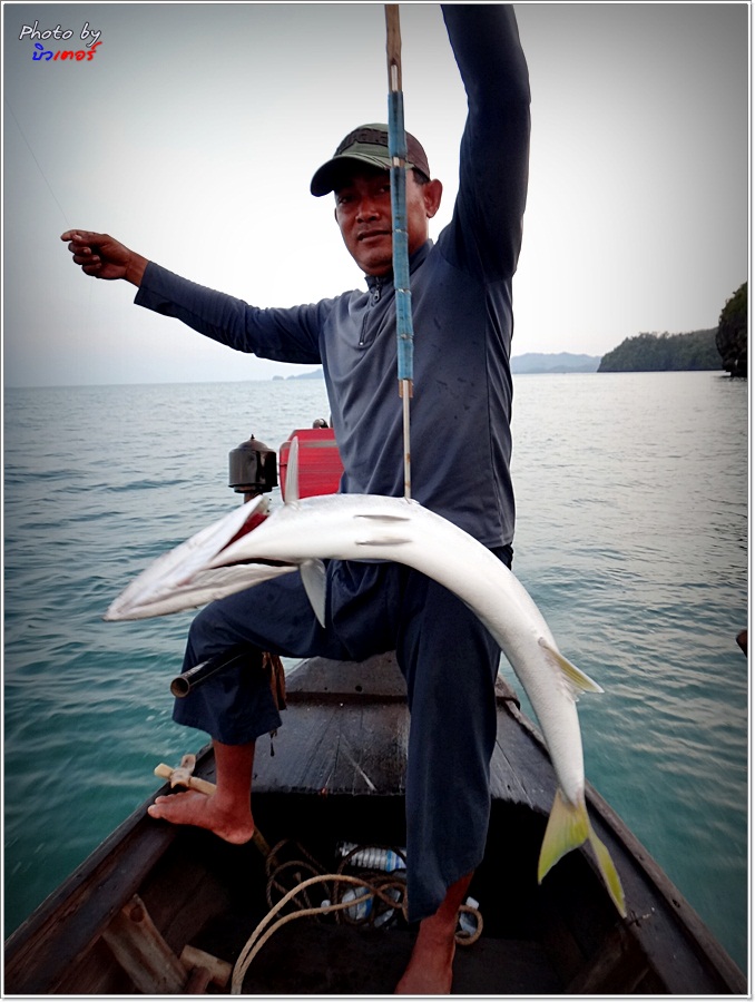 
 [b]06:00 น. เรามีปลาตัวแรกขึ้นเรือแล้ว พิกัด 3 กก.

ถือว่า "ไม่ใช่-ขี้ไก่ แต่เป็นขี้วัว เลยแหล