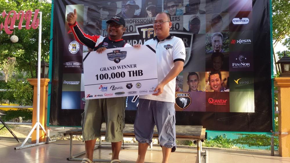 [b]โฉมหน้า แชมป์คนแรกของงาน HAMPALAMASTER "น้าหนู ทะโมน สุขโขทีม" ได้เงินรางวัล  100,000.- บาท ยิน