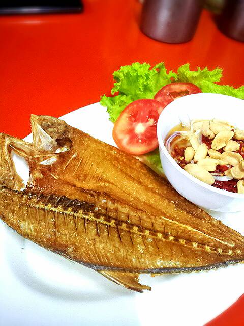 สละแดดเดียวทอด
