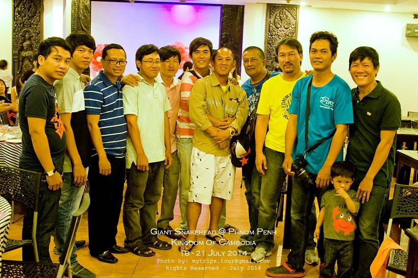 พรรคพวกตกปลาในงานเลี้ยงวันเกิดลูกสาวของมิสเตอร์ทา [i][Fishing gang at the birthday party of Mr. Tha