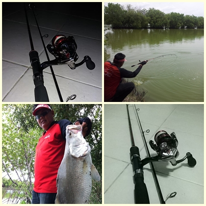 คัน Surebite Exroller 2-8 lb 7 ฟุต 2 sec. 
รอก Shimano Aernos 1000 Fa 
สาย Sunline Pe 1 
งบประมาณ