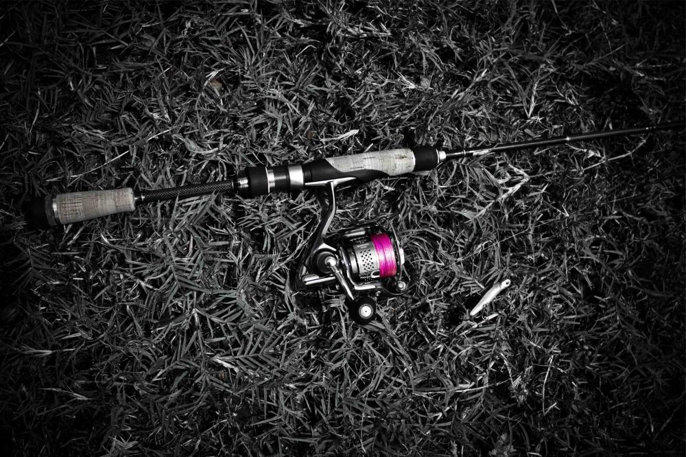 Reel:Shimano Stella C2000s  
Rod:MajorCraft Volkey 63UL  Line 3-7lb  
Line:Shimano Mission Complet