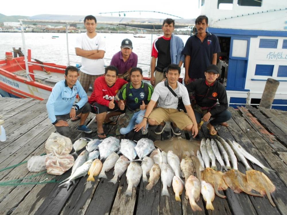 ปลารวมของทีมงานและไต๋ธรรมทุกคนโอเค กับการดูแลบริการทุกอย่างของไต๋และน้าหมู บอกได้อย่างเดียวว่าสุดยอด