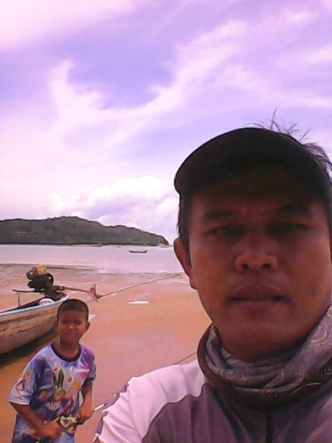 บรรยากาสหมายอ่าวปอตอนเช้า