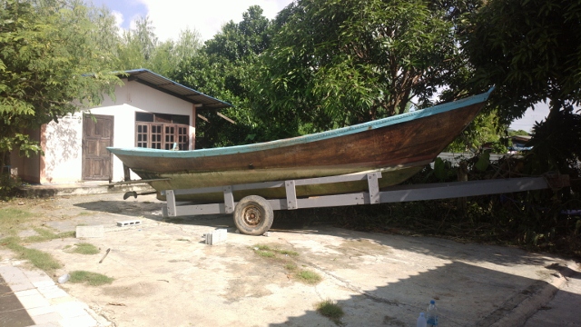 แปลงโฉมเรือไม้ ไว้ใช้ตกปลาfishing RAYONG