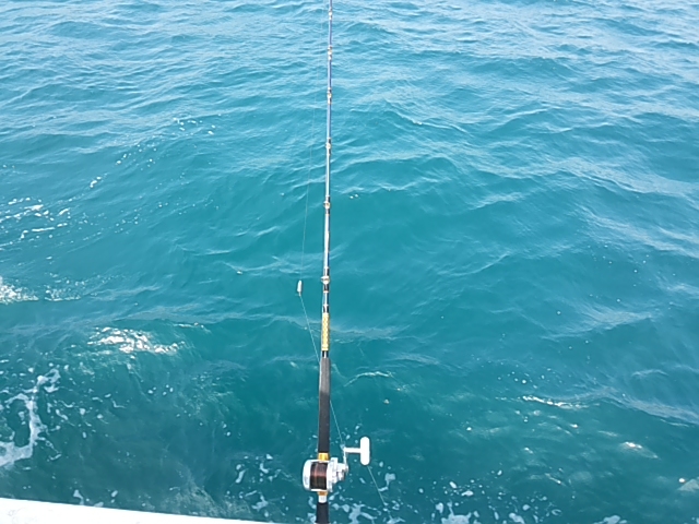 :cheer:

665H กะ Pacific composite custom build rod 30-60lbs. 
Bottom fishing ทริปนี้ได้ กระพงข้