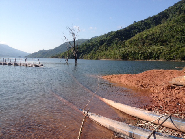 เหตุผลที่ตกไม่ได้เพราะที่นี้เป็นเขตหวงห้ามของ PHU BIA MINING ห้ามจับสัตว์ห้ามตกปลา 
เยอะคับสำหรับสั