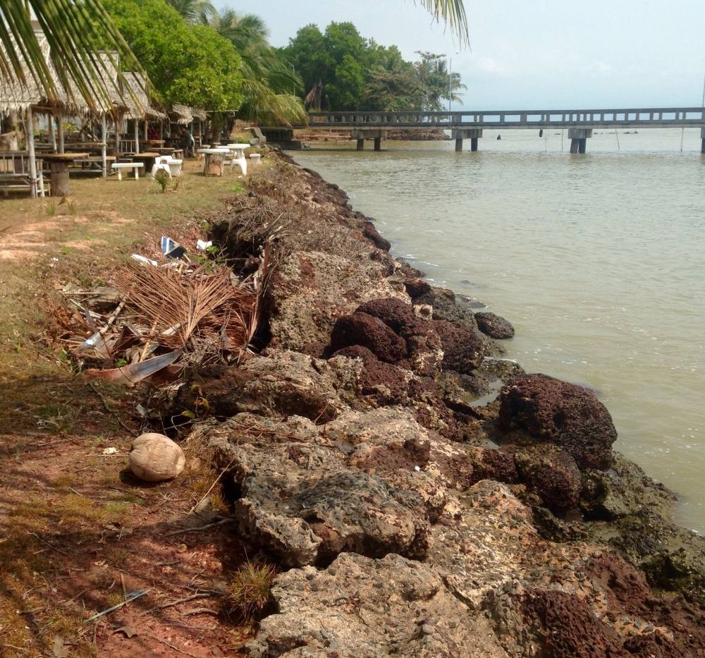 วิวร้านอาหารครับพอดีเวลาเหลือประกอบคันเบ็ดเดินตีเล่นค่าเวลา