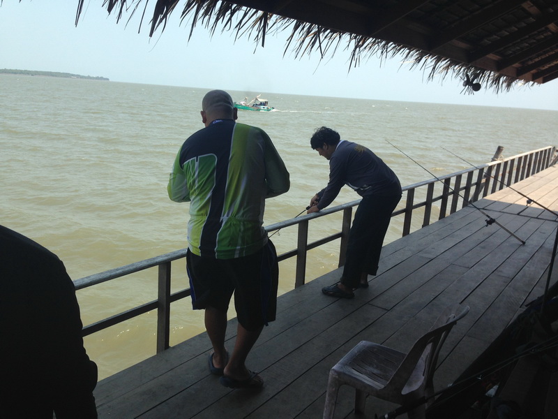เดินกันง่วงเลยที่นี้เจอน้องเป้หมานอยุ่คนเดียว :laughing: