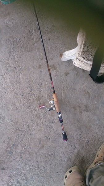 อุปกรณ์ของผมวันนี้ครับชุดเดิมๆ

Jackson Trickster Max 6 LB + Shimano Stradic 1000FI สายPE1 Shock20