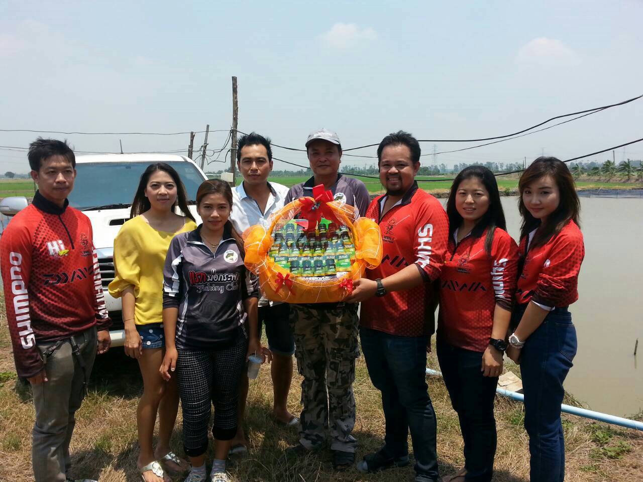 ลากันด้วยภาพนี้ค่ะ ขอบคุณเพื่อนๆ ชาวDevilfishing team และทีมงานบ่อป้าต้อย ด้วยคร่าา