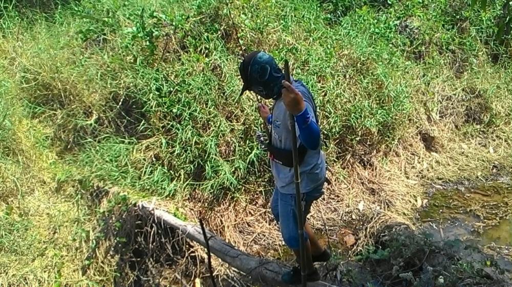 คนนี้พี่ ตาด หนึ่งในสมาชิก BANPHE-SAMED Fishing team วรยุทธ ในการตกปลานี่ใช่ย่อยเลย 