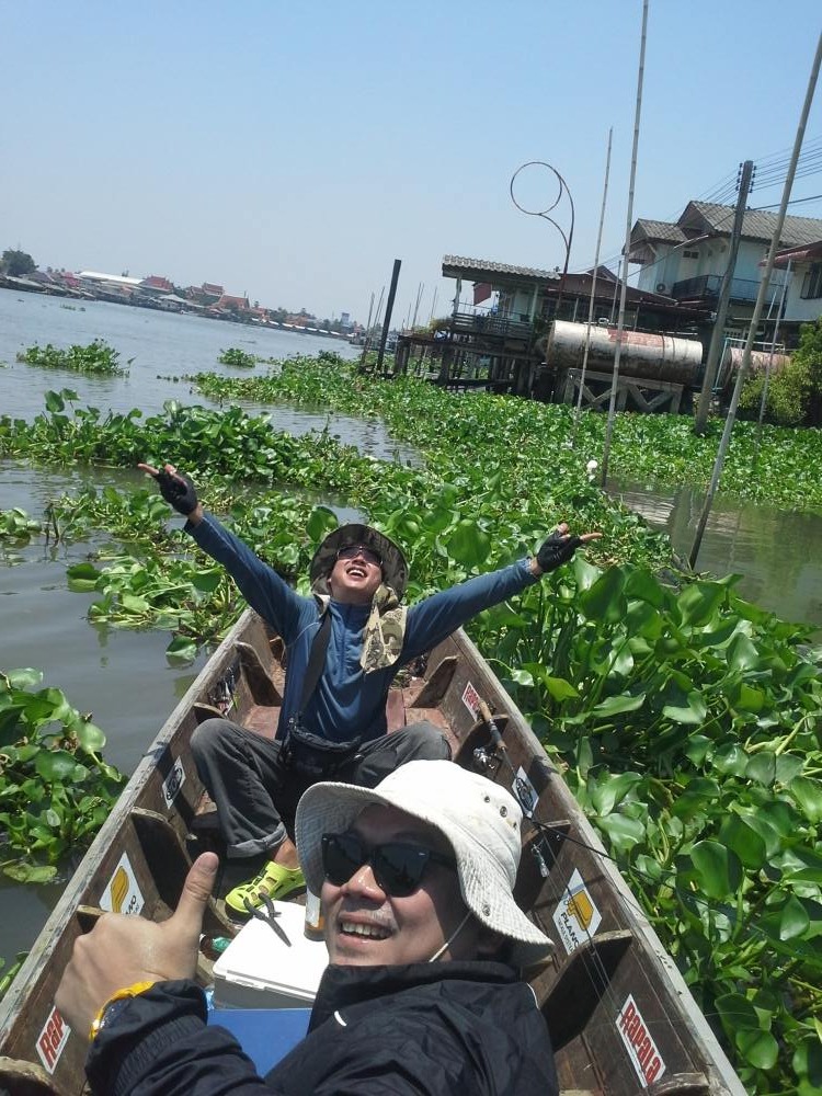 ความสุข อย่างนี้ หาได้ที่ แม่น้ำ เจ้าพระยา คับ 
Yes..ดีจัย..ด้วยคับ