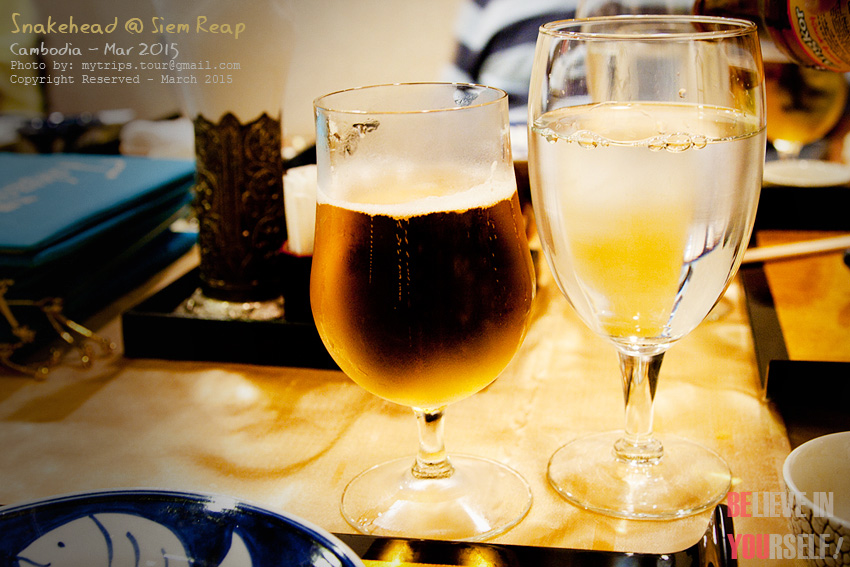 Cool drink along dinner  :cool: