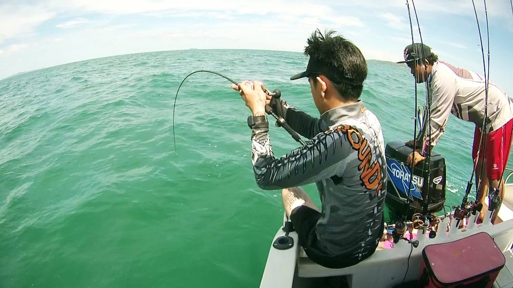 LF-UNDERGROUND METAL JIG // Cobia 16kg. จิ๊กเดือด!!ในวันทะเลคลั่ง!!!@Pattaya 