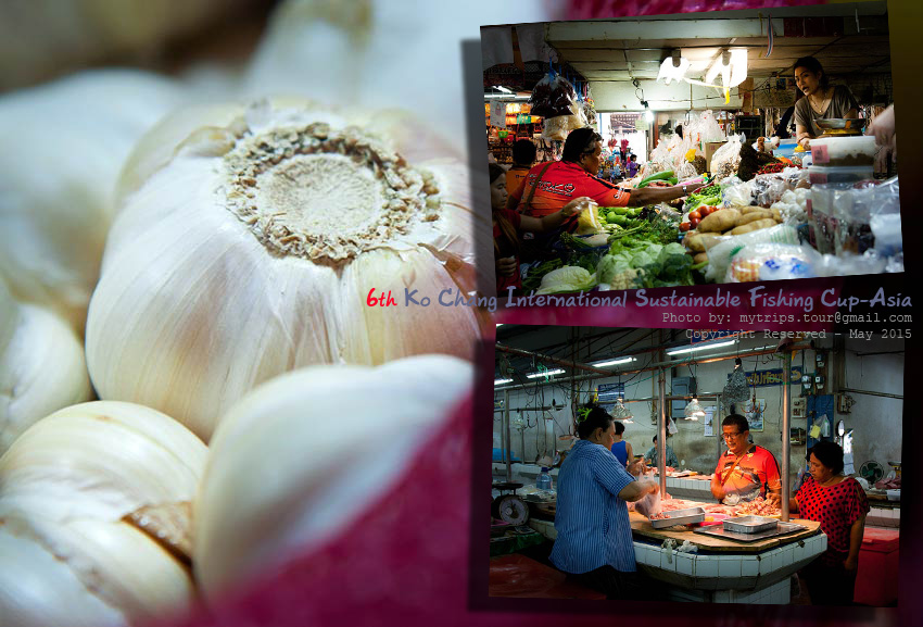 เดินจับจ่ายซื้ออาหารสดที่ตลาดในตัวเมืองตราด :grin: [i][Subtitle: Shopping at fresh market at Trat pr