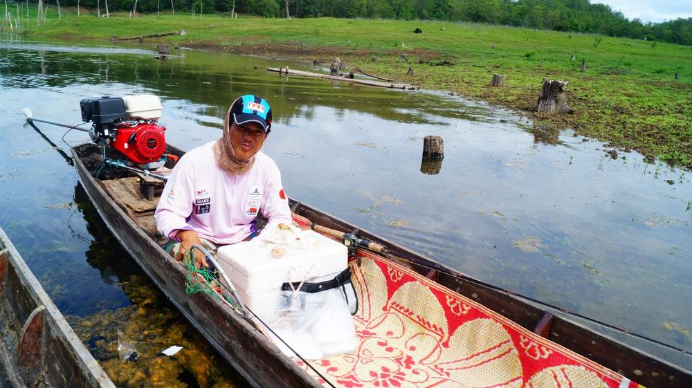 ไต๋เจา พรานประจำกองเรือแห่งทุ่งศรีสวัสดิฺ มือฉมังอีกนายหนึ่ง เรียกใช้คราใดมิเคยทำให้ผิดหวังเลย ขอรับ