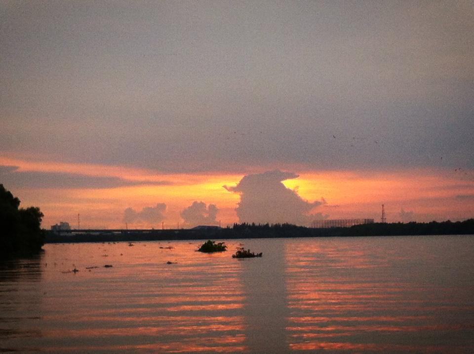 และแล้วก็ขอลาด้วยภาพนี้ขณะล่องเรือกลับท่าสะอ้าน สัปดาห์หน้ายังมีจองเรือไต๋ชา-ท่าสะอ้านไว้จะเอารูปมาล