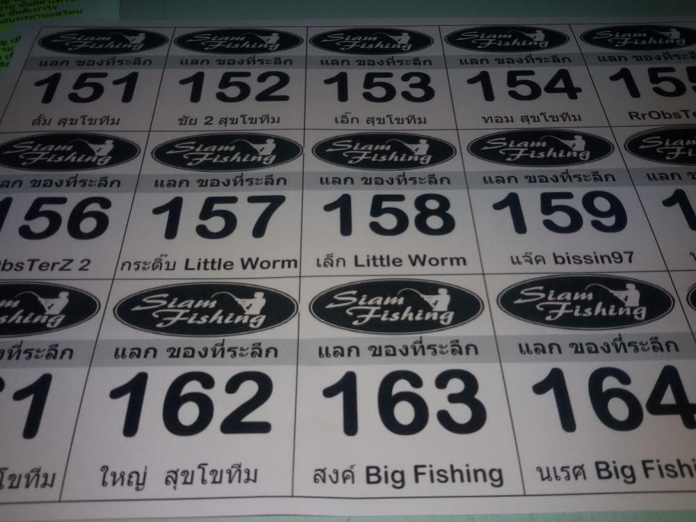 [b]คูปอง แลกของที่ระลึก ลำดับที่ 151-206 (สีชมพู)[/b]