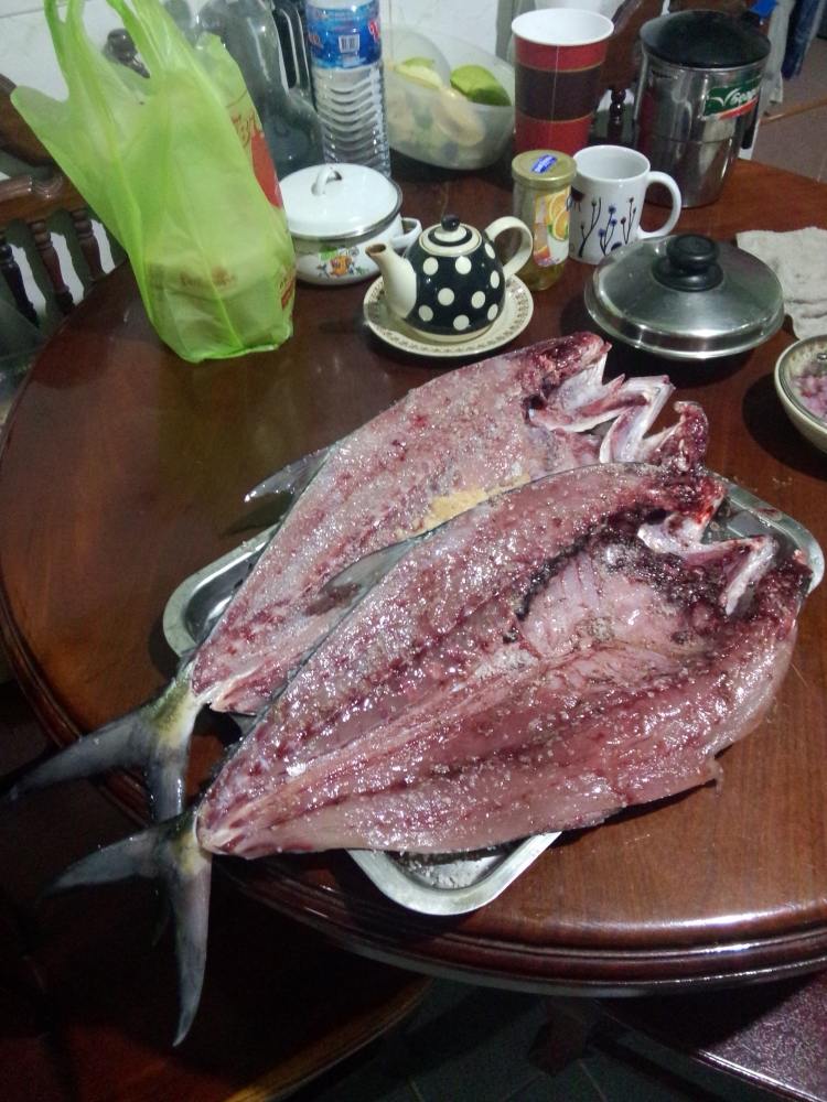 เรียบร้อยพอดูได้ ทิ้งไว้คืนนึงพรุ่งนี้ตาก