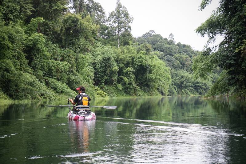  [center] [b] เลาะชิมบรรยากาศในคลองไปเรื่อยๆ

Kayak: Feelfree Lure 11.5 [/b][/center] :laughing: