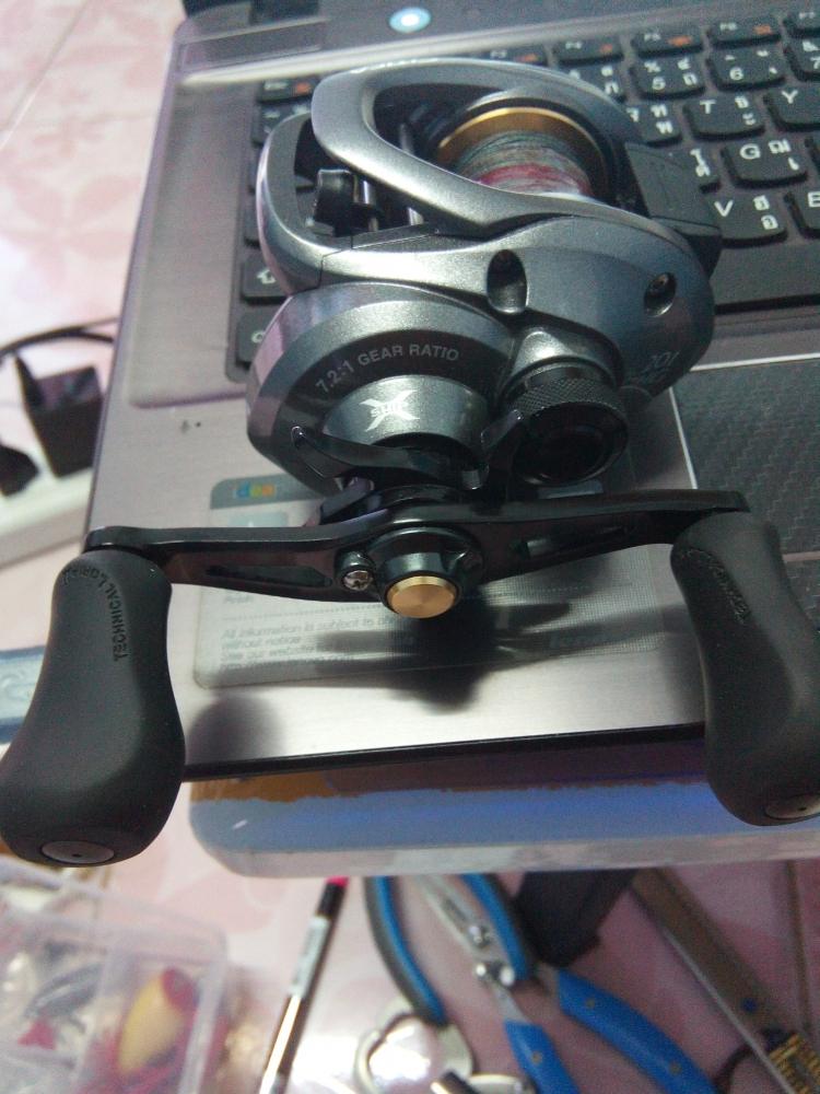 เปลี่ยนอัตราการทดรอก Shimano Citica 2015 201HG รอบ7.2:1 เป็น 6.3:1